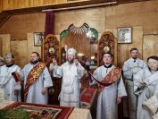 22-В день попразднства Рождества Христова архиепископ Амфилохий возглавил служение Божественной Литургии  в Покровском соборе города Усть-Каменогорска