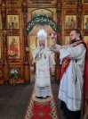 38-В день попразднства Рождества Христова архиепископ Амфилохий возглавил служение Божественной Литургии  в Покровском соборе города Усть-Каменогорска