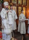 47-В день попразднства Рождества Христова архиепископ Амфилохий возглавил служение Божественной Литургии  в Покровском соборе города Усть-Каменогорска