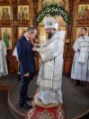 49-В день попразднства Рождества Христова архиепископ Амфилохий возглавил служение Божественной Литургии  в Покровском соборе города Усть-Каменогорска
