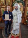 50-В день попразднства Рождества Христова архиепископ Амфилохий возглавил служение Божественной Литургии  в Покровском соборе города Усть-Каменогорска