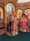 17-В Неделю 6-ю по Пасхе архиепископ Амфилохий совершил Божественную Литургию  в Андреевском кафедральном соборе