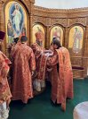 18-В Неделю 6-ю по Пасхе архиепископ Амфилохий совершил Божественную Литургию  в Андреевском кафедральном соборе