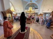 46-В Неделю 6-ю по Пасхе архиепископ Амфилохий совершил Божественную Литургию  в Андреевском кафедральном соборе