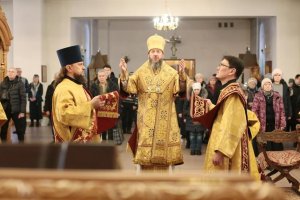 Служение архиепископа Амфилохия в Неделю 36-ю по Пятидесятнице