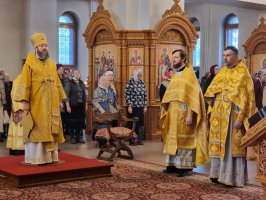 Служение архиепископа Амфилохия в Неделю о Страшном Суде