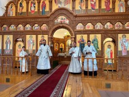 Всенощное бдение накануне праздника Вознесения Господня 