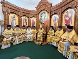 Престольный праздник Андреевского кафедрального собора города Усть-Каменогорска
