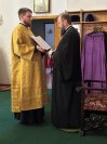1-В Андреевском кафедральном соборе  было совершено праздничное вечернее богослужение в честь дня памяти святого апостола Андрея Первозванного