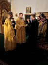2-В Андреевском кафедральном соборе  было совершено праздничное вечернее богослужение в честь дня памяти святого апостола Андрея Первозванного