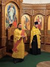 4-В Андреевском кафедральном соборе  было совершено праздничное вечернее богослужение в честь дня памяти святого апостола Андрея Первозванного