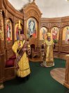 12-В Андреевском кафедральном соборе  было совершено праздничное вечернее богослужение в честь дня памяти святого апостола Андрея Первозванного