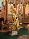 13-В Андреевском кафедральном соборе  было совершено праздничное вечернее богослужение в честь дня памяти святого апостола Андрея Первозванного