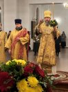 17-В Андреевском кафедральном соборе  было совершено праздничное вечернее богослужение в честь дня памяти святого апостола Андрея Первозванного