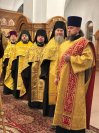 25-В Андреевском кафедральном соборе  было совершено праздничное вечернее богослужение в честь дня памяти святого апостола Андрея Первозванного