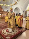 26-В Андреевском кафедральном соборе  было совершено праздничное вечернее богослужение в честь дня памяти святого апостола Андрея Первозванного