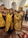 33-В Андреевском кафедральном соборе  было совершено праздничное вечернее богослужение в честь дня памяти святого апостола Андрея Первозванного