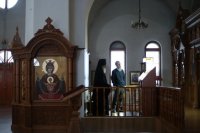 4-Накануне праздника Сретения Господня в Андреевском кафедральном соборе было совершено всенощное бдение 