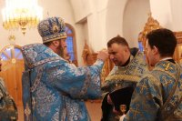 30-Накануне праздника Сретения Господня в Андреевском кафедральном соборе было совершено всенощное бдение 