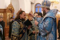 31-Накануне праздника Сретения Господня в Андреевском кафедральном соборе было совершено всенощное бдение 