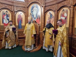 Служение архиепископа Амфилохия в Неделю сыропустную