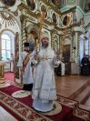 7-В день предпразднства Крещения Господня архиепископ Амфилохий совершил Божественную Литургию в Воскресенском кафедральном соборе города Семипалатинска