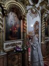 8-В день предпразднства Крещения Господня архиепископ Амфилохий совершил Божественную Литургию в Воскресенском кафедральном соборе города Семипалатинска