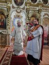 31-В день предпразднства Крещения Господня архиепископ Амфилохий совершил Божественную Литургию в Воскресенском кафедральном соборе города Семипалатинска