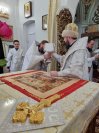 34-В день предпразднства Крещения Господня архиепископ Амфилохий совершил Божественную Литургию в Воскресенском кафедральном соборе города Семипалатинска