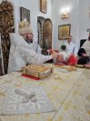 35-В день предпразднства Крещения Господня архиепископ Амфилохий совершил Божественную Литургию в Воскресенском кафедральном соборе города Семипалатинска