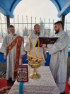 38-В день предпразднства Крещения Господня архиепископ Амфилохий совершил Божественную Литургию в Воскресенском кафедральном соборе города Семипалатинска