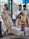 41-В день предпразднства Крещения Господня архиепископ Амфилохий совершил Божественную Литургию в Воскресенском кафедральном соборе города Семипалатинска