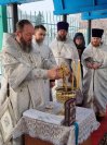 43-В день предпразднства Крещения Господня архиепископ Амфилохий совершил Божественную Литургию в Воскресенском кафедральном соборе города Семипалатинска