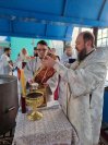 44-В день предпразднства Крещения Господня архиепископ Амфилохий совершил Божественную Литургию в Воскресенском кафедральном соборе города Семипалатинска