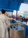 46-В день предпразднства Крещения Господня архиепископ Амфилохий совершил Божественную Литургию в Воскресенском кафедральном соборе города Семипалатинска