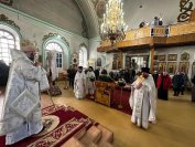 51-В день предпразднства Крещения Господня архиепископ Амфилохий совершил Божественную Литургию в Воскресенском кафедральном соборе города Семипалатинска