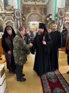 55-В день предпразднства Крещения Господня архиепископ Амфилохий совершил Божественную Литургию в Воскресенском кафедральном соборе города Семипалатинска