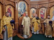 14-В Неделю 37-ю по Пятидесятнице архиепископ Амфилохий совершил Божественную Литургию в главном храме Восточного Казахстана