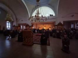 Православные христиане Усть-Каменогорска молитвенно встретили начало Великого поста