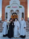 1-Празднование Святого Богоявления  в Андреевском кафедральном соборе города Усть-Каменогорска