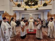 7-Празднование Святого Богоявления  в Андреевском кафедральном соборе города Усть-Каменогорска