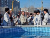 52-Празднование Святого Богоявления  в Андреевском кафедральном соборе города Усть-Каменогорска