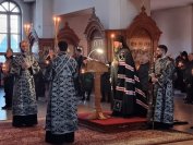 13-Архиепископ Амфилохий возглавил служение Великого повечерия с чтением первой части покаянного канона преподобного Андрея Критского