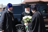 2-Митрополит Александр посетил Покровский храм Усть-Каменогорска, отмечающий 20-летие возрождения богослужебной жизни