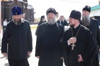 10-Митрополит Александр посетил Покровский храм Усть-Каменогорска, отмечающий 20-летие возрождения богослужебной жизни