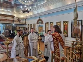 Служение архиепископа Амфилохия в Неделю по Богоявлении