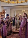 2-В неделю преподобной Марии Египетской Глава Митрополичьего округа совершил Литургию в Андреевском кафедральном соборе Усть-Каменогорска