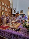 31-В неделю преподобной Марии Египетской Глава Митрополичьего округа совершил Литургию в Андреевском кафедральном соборе Усть-Каменогорска