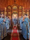 29-Суббота Акафиста. Божественная Литургия в Покровском соборе города Усть-Каменогорска