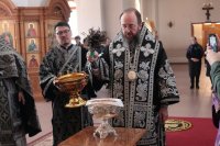 36-В пятницу первой седмицы Великого поста в Андреевском соборе прошли великопостные богослужения 